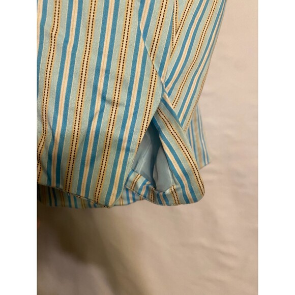 Covington Stripe Jacket Summer Colors L (14-16)  Fresh~Summer~Cool~Lined - Picture 4 of 6